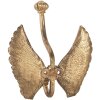 Gancio da parete Clayre & Eef 6Y5896 12x6x13 cm color oro