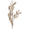Fiore artificiale Clayre & Eef 5PL0200W 10x8x104 cm Bianco Marrone