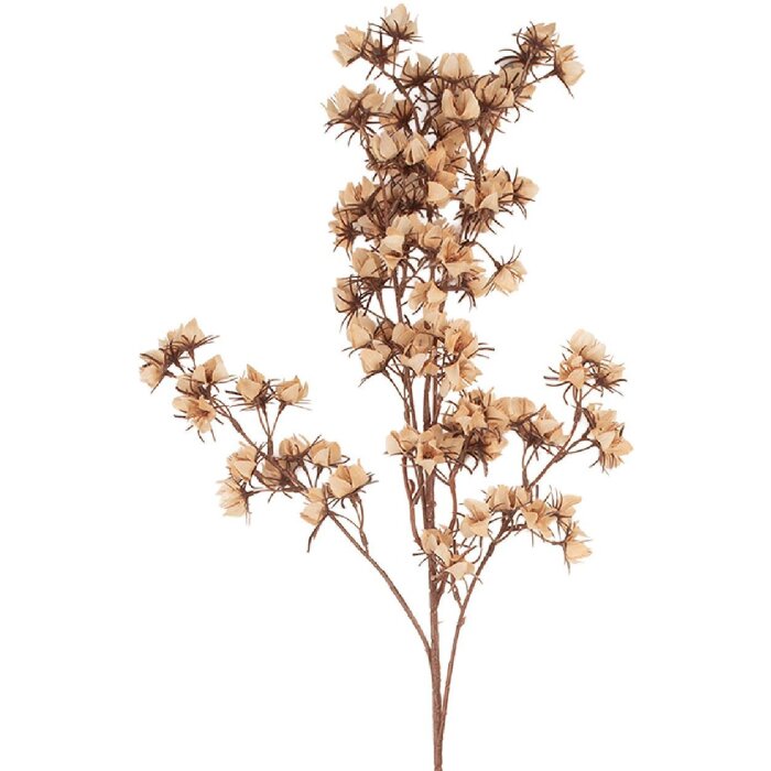 Fiore Artificiale Clayre & Eef 5PL0201P 10x10x86 cm Rosa Marrone
