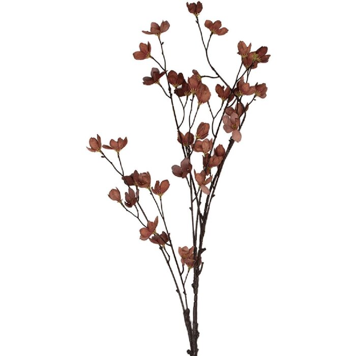 Fiore artificiale Clayre & Eef 5PL0202P 8x8x110 cm Rosa-Marrone
