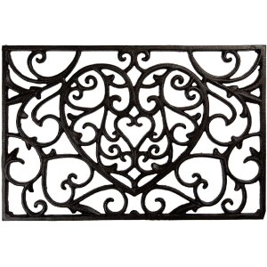 Clayre & Eef 5Y1290 Tappetino da ingresso in ferro...