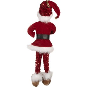 Decorazione di Natale con elfo Clayre & Eef 17x12x52...
