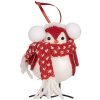Clayre & Eef 66341 Decorazione Uccello 12x7x10 cm