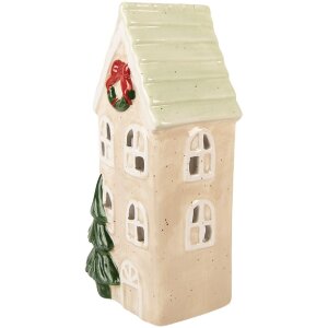 Decorazione Casa Clayre & Eef 6CE2221 9x8x20 cm Beige