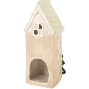 Decorazione Casa Clayre & Eef 6CE2221 9x8x20 cm Beige