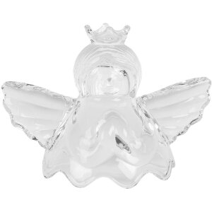 Vaso da conservazione con coperchio Clayre & Eef 15x10x18 cm