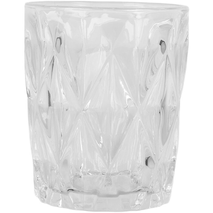 Bicchiere per bevande Clayre & Eef 6GL5205 Ø 8x10 cm 250 ml Trasparente