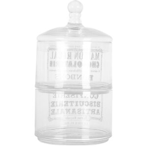 Barattolo da conservazione Clayre & Eef 6GL5209 con coperchio 17x30 cm