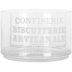 Barattolo da conservazione Clayre & Eef 6GL5209 con coperchio 17x30 cm