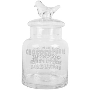 Vaso per conserva in vetro Clayre & Eef 6GL5210...