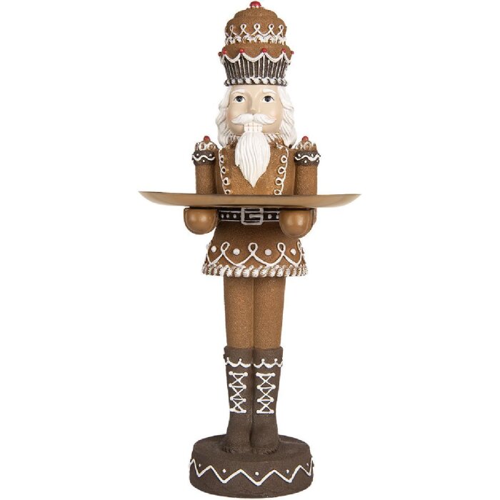 Decorazione Grillo di Natale Clayre & Eef 18x15x40 cm Marrone