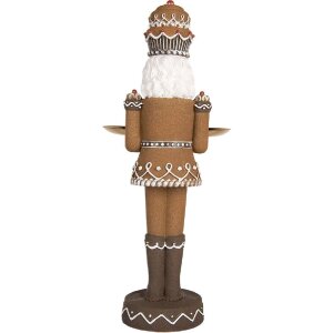 Decorazione Grillo di Natale Clayre & Eef 18x15x40 cm Marrone