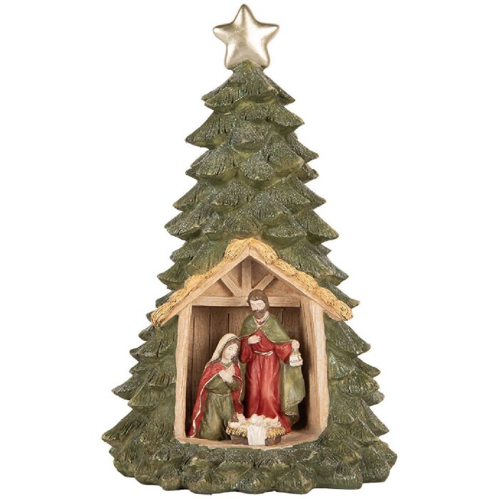 Albero di Natale Clayre & Eef con LED 15x24 cm
