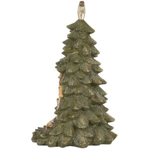 Albero di Natale Clayre & Eef con LED 15x24 cm
