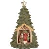 Albero di Natale Clayre & Eef con LED 15x24 cm