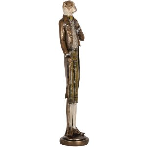 Decorazione Cane Clayre & Eef 6PR5635 10x10x50 cm...