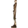 Decorazione Cane Clayre & Eef 6PR5635 10x10x50 cm Marrone