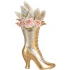 Decorazione Scarpa Clayre & Eef 6PR5638 14x7x22 cm Oro