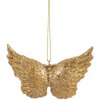 Clayre & Eef 6PR5640 Decorazione Ciondolo Ali 10x2x7 cm Dorato