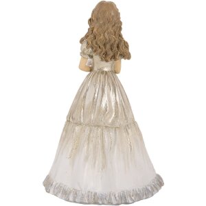 Clayre & Eef 6PR5642 Decorazione Bambino Beige Argentato 14x11x22 cm