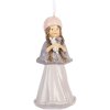 Decorazione Pendente Bambino Clayre & Eef 6PR5653 Beige/Grigio 5x5x11 cm