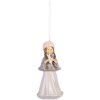 Decorazione Pendente Bambino Clayre & Eef 6PR5653 Beige/Grigio 5x5x11 cm