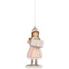 Decorazione appeso a forma di bambino Clayre & Eef 6PR5654 Rosa 5x5x11 cm