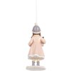 Decorazione appeso a forma di bambino Clayre & Eef 6PR5654 Rosa 5x5x11 cm