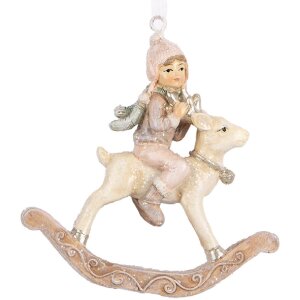 Decorazione Appeso Bambino Clayre & Eef 6PR5655 8x3x9...