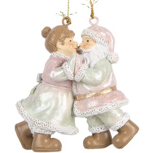 Clayre & Eef 6PR5656 Decorazione Ornamento Babbo...
