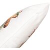 Copricuscino 45x45 cm Clayre & Eef KT021.437 Bianco e Marrone