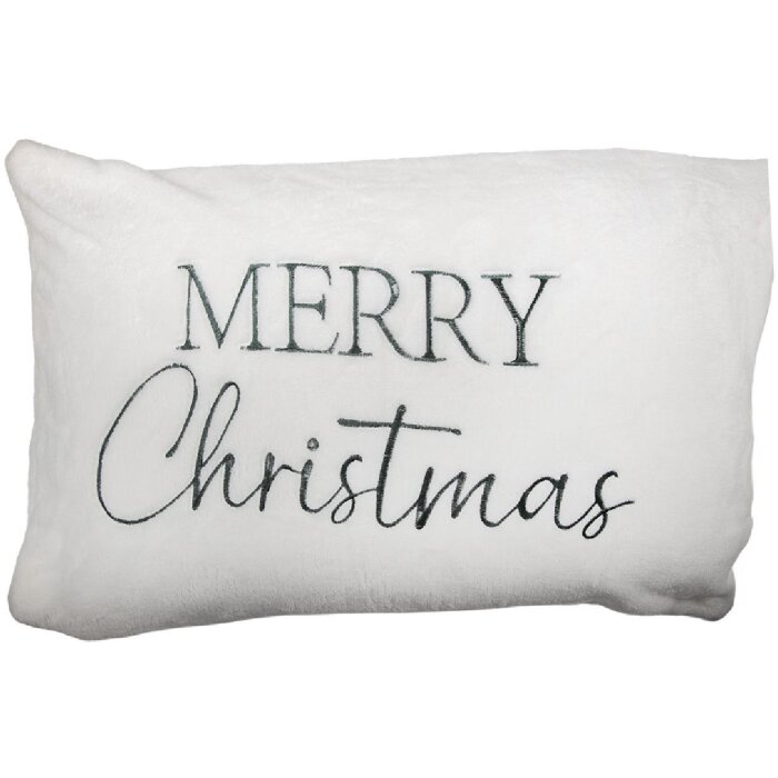 Federa per cuscino Clayre & Eef KT036.055 35x50 cm Bianco-Verde