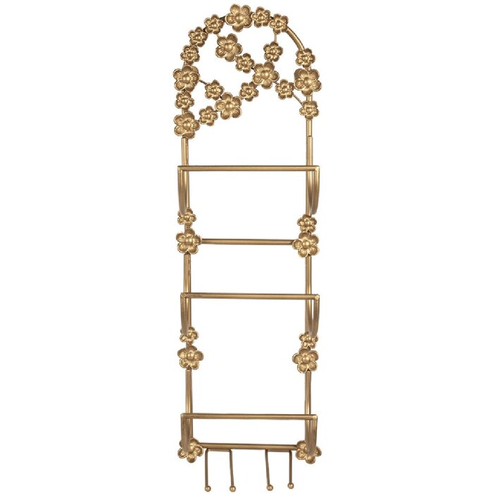 Portavino Clayre & Eef 5Y1387 21x13x62 cm Color Oro