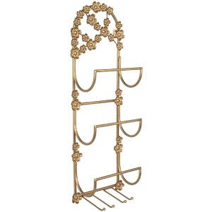 Portavino Clayre & Eef 5Y1387 21x13x62 cm Color Oro