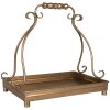 Set di 2 ciotole decorative Clayre & Eef 43x26x41 / 34x21x30 cm color oro