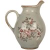 Brocca decorativa Clayre & Eef 6CE2234M 21x16x24 cm Grigia
