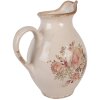 Brocca decorativa Clayre & Eef 6CE2236M 21x16x24 cm Beige Rosa