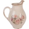 Brocca Decorativa Clayre & Eef 6CE2236S Beige Rosa 16x12x19 cm