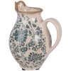Brocca decorativa Clayre & Eef 6CE2237S 16x12x19 cm Beige-Verde