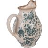 Brocca decorativa Clayre & Eef 6CE2237S 16x12x19 cm Beige-Verde