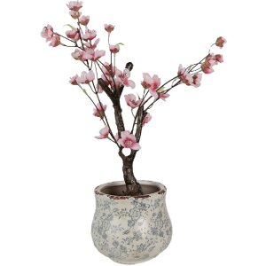 Vaso per fiori Clayre & Eef 6CE2240S Ø 15x13...