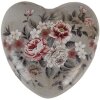 Clayre & Eef 6CE2242L Decorazione Cuore 11x11x4 cm Grigio e Rosa