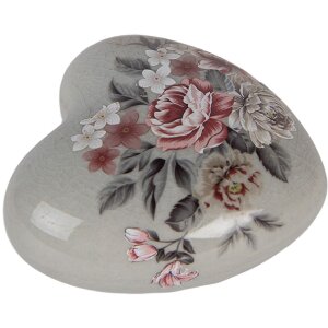 Clayre & Eef 6CE2242M Decorazione Cuore 8x8x4 cm...