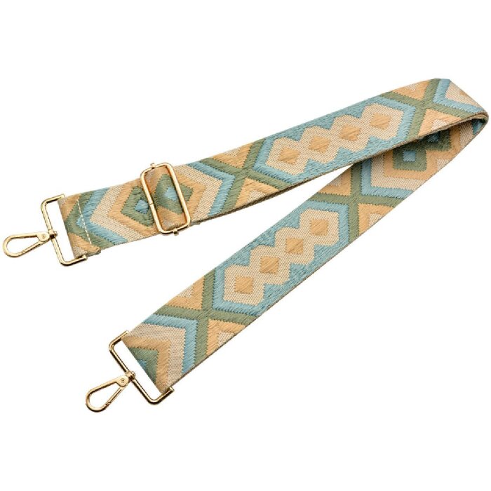 Cinturino per borsa Juleeze JZBS0009 5x140 cm Beige Blu