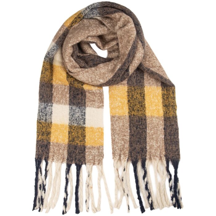 Sciarpa Juleeze JZSC0838Y 50x210 cm giallo