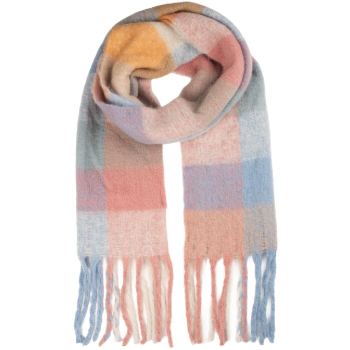 Sciarpa Juleeze JZSC0856P 38x200 cm rosa e blu