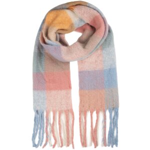 Sciarpa Juleeze JZSC0856P 38x200 cm rosa e blu