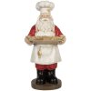 Decorazione di Natale Babbo Natale Clayre & Eef 40x39x81 cm