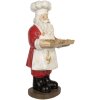 Decorazione di Natale Babbo Natale Clayre & Eef 40x39x81 cm