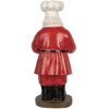 Decorazione di Natale Babbo Natale Clayre & Eef 40x39x81 cm
